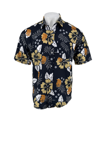 Hawaiian Shirt with Spartan Head Print (Youth and Adult) by Fit2Win