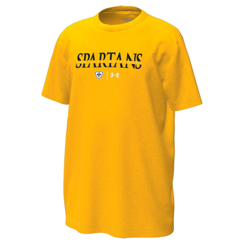 Tech Stretch Short Sleeve Tee by Under Armour (Youth)