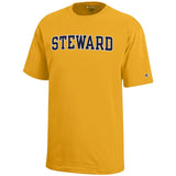 "STEWARD" Basic SHORT Sleeve Tee by Champion (Youth and Adult)