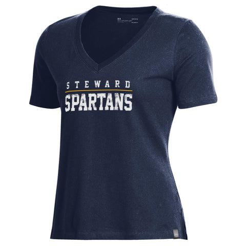 Performance Cotton V-Neck Tee by Under Armour